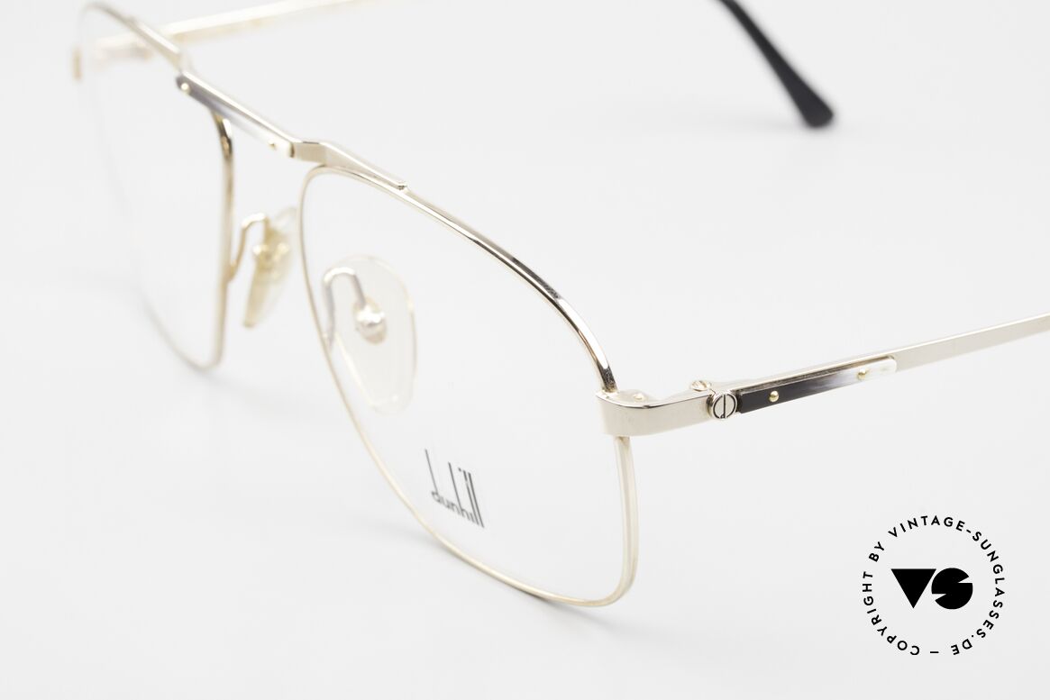 Dunhill 6046 80's Frame Horn Appliqué, classic status = a prerequisite for all Dunhill designs, Made for Men