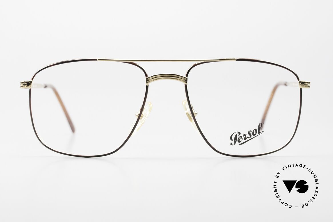 Persol Agar 90's Vintage Eyeglass Frame, perfect fit and striking design; L size 58-19, Made for Men