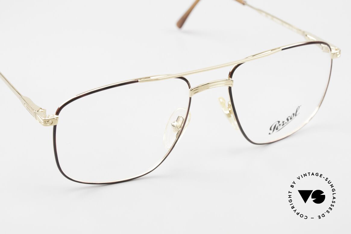 Persol Agar 90's Vintage Eyeglass Frame, NO retro glasses, but a 30 years old original, Made for Men