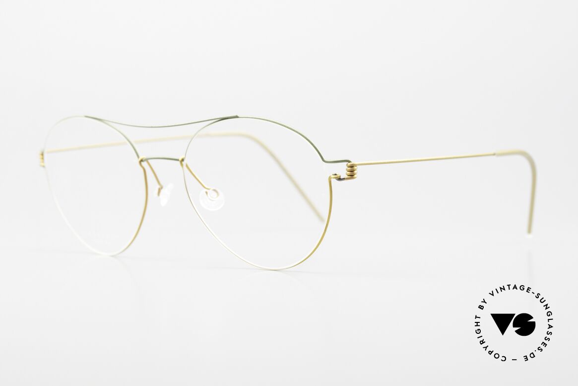 Lindberg Nomi 49 Air Titan Rim Fancy Ladies Frame Titanium, simply timeless, stylish & innovative: grade 'vintage', Made for Women