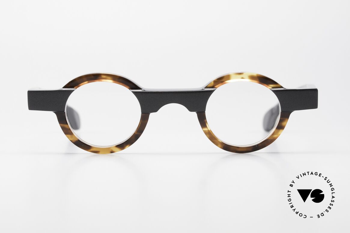 Theo Belgium Porthos Acetate Frame Ladies & Gents, striking round model for ladies and gents likewise, Made for Men and Women