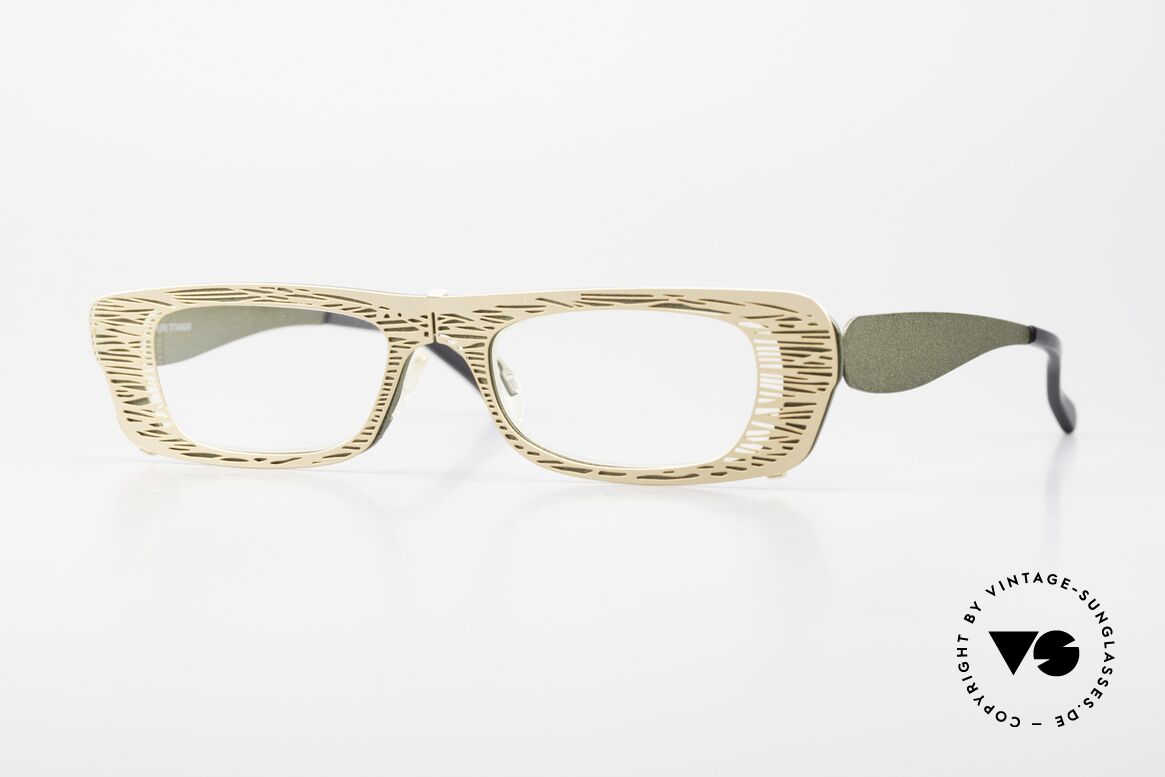 Theo Belgium Eye-Witness PJ Titan Frame Clip-On Front, fancy Theo Eye-Witness eyeglasses, model PJ CG 7184, Made for Women