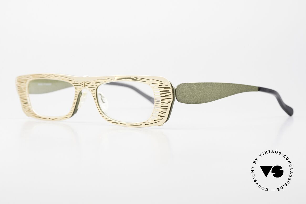 Theo Belgium Eye-Witness PJ Titan Frame Clip-On Front, but in real it's sophisticated made, unique Theo rarity!, Made for Women