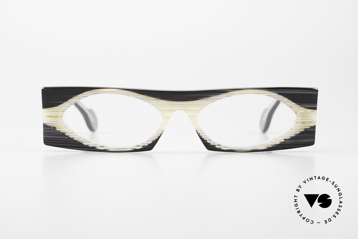 Theo Belgium Marilyn Square Acetate Frame Women, striking square model for ladies; true art glasses!, Made for Women