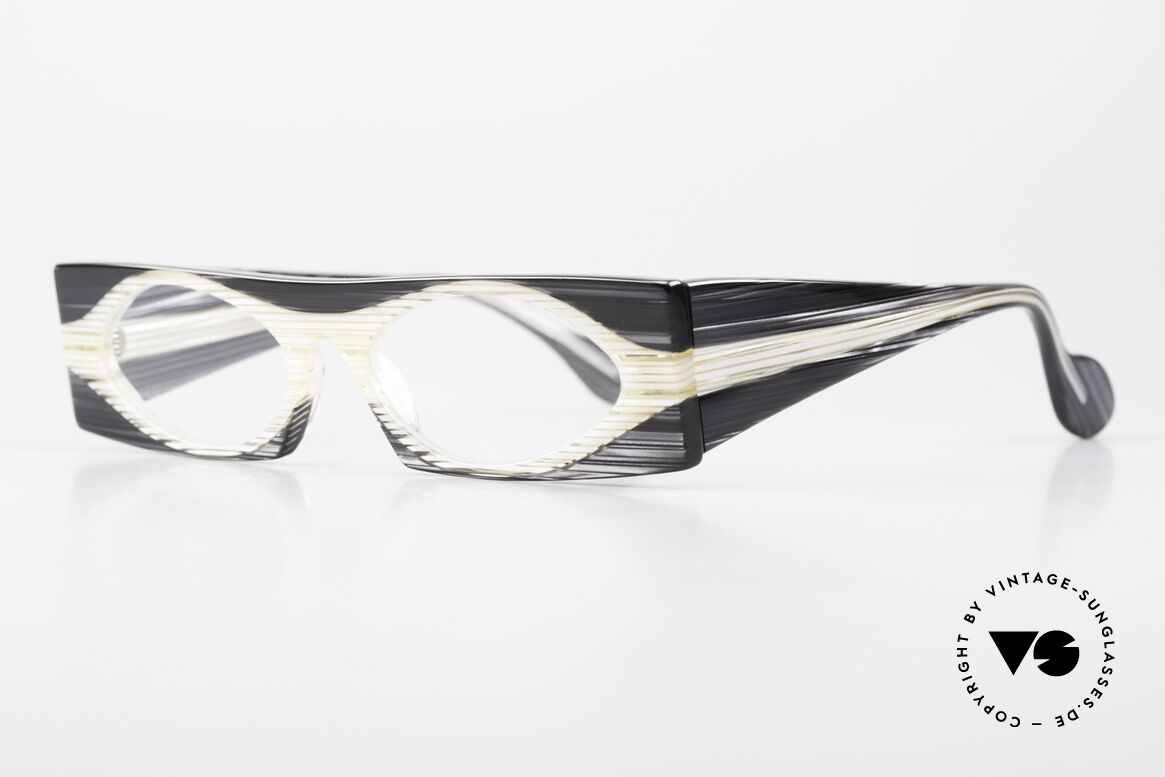 Theo Belgium Marilyn Square Acetate Frame Women, shape, colours and structures perfectly matched, Made for Women