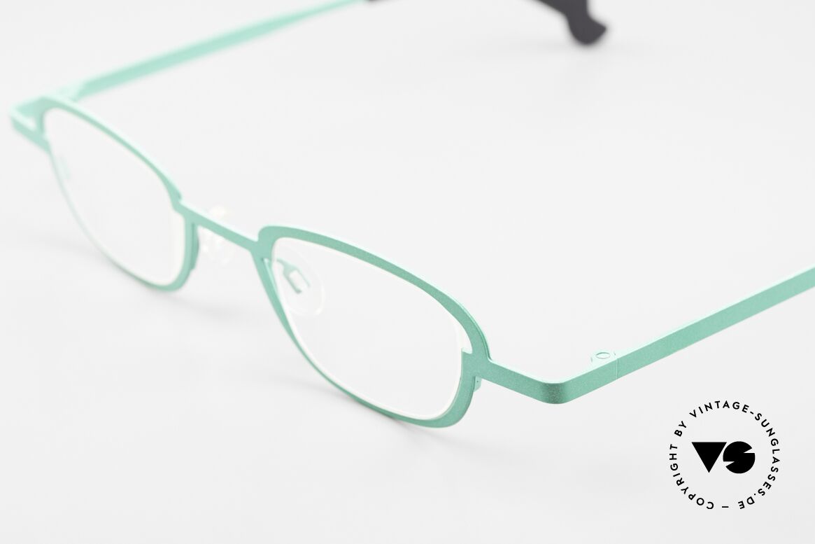 Theo Belgium Switch Designer Eyeglasses Unisex, color code 351 (green), 137mm width = M to L size, Made for Men and Women