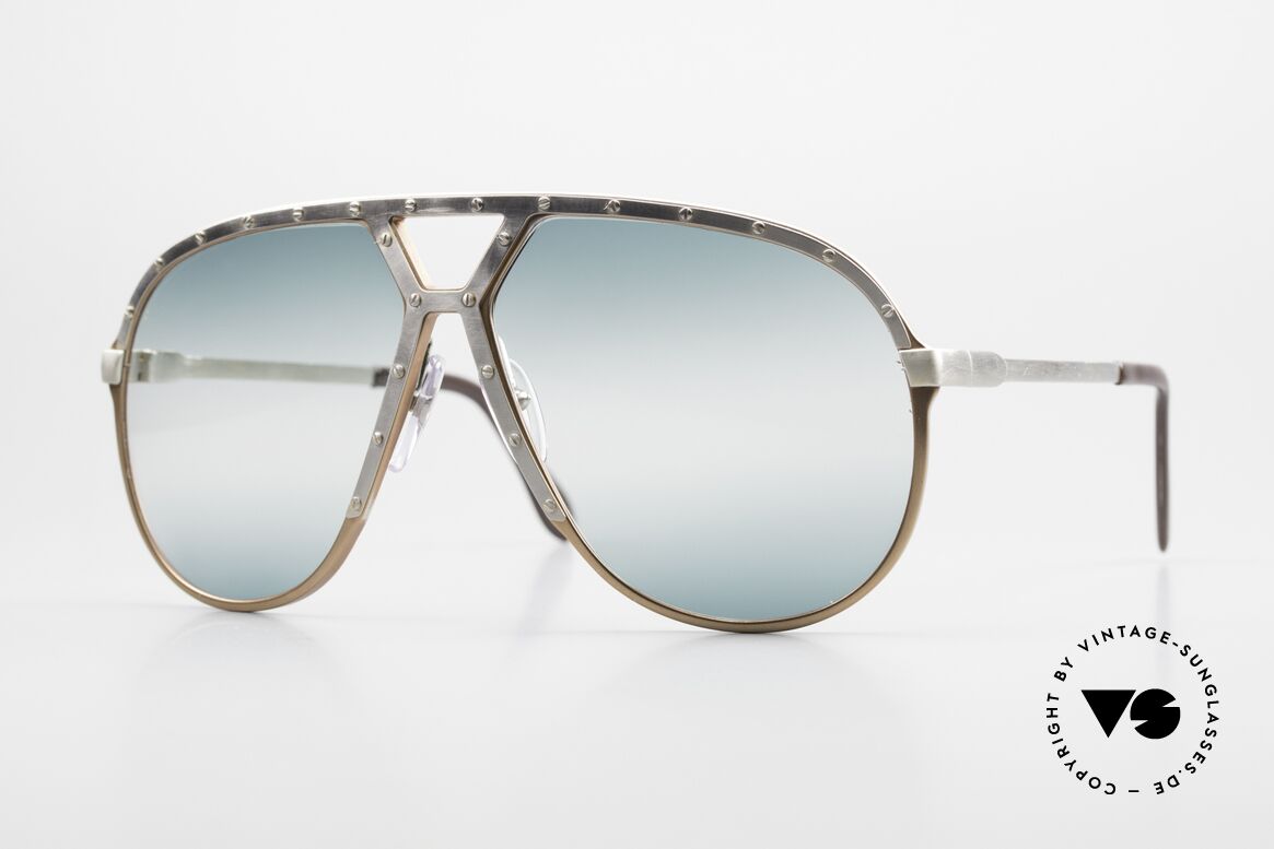 Alpina M1 Antique Double Gradient, iconic vintage Alpina M1 West Germany sunglasses, Made for Men