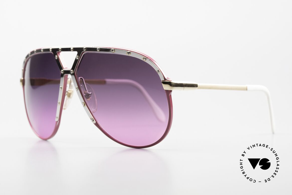 Alpina M1 One Of A Kind Purple Pink, with matching purple-pink-gradient sun lenses!, Made for Men and Women