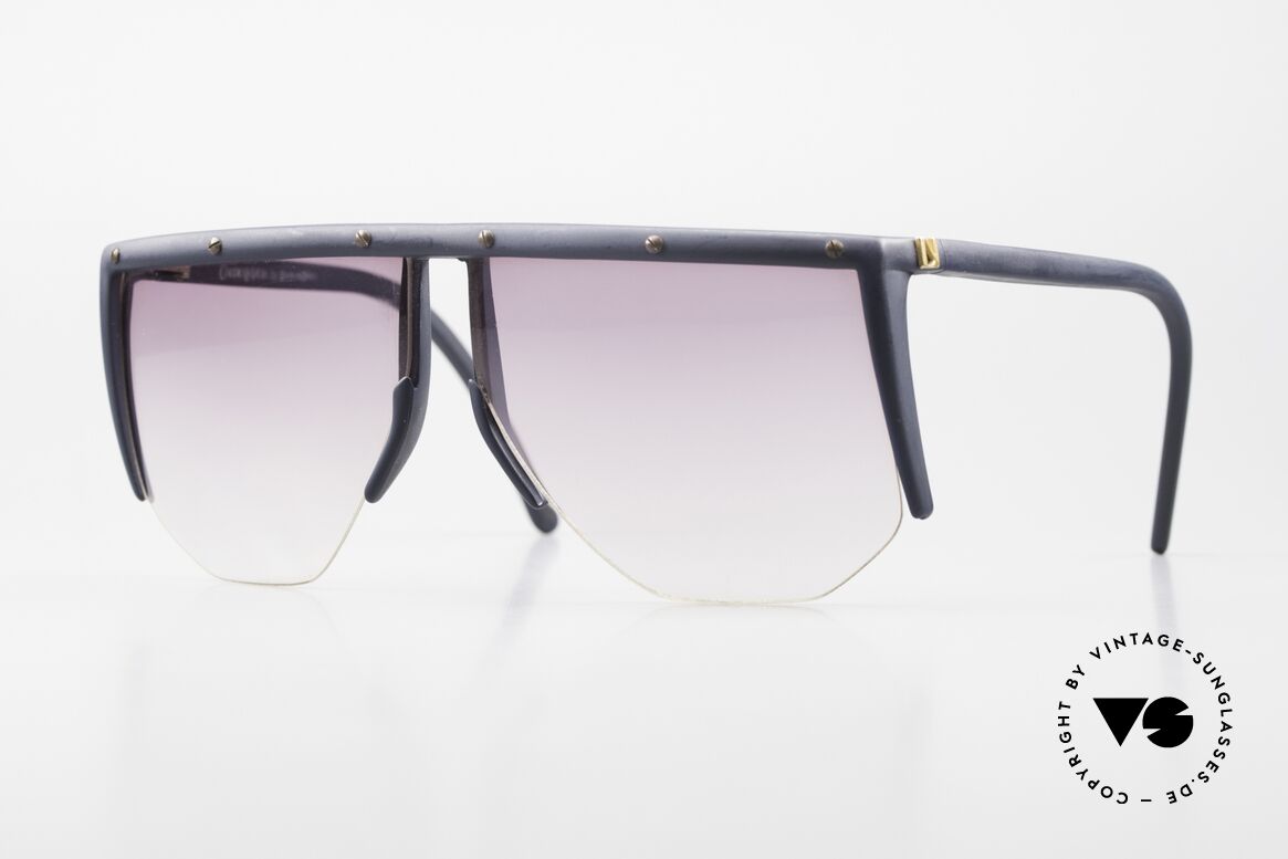 Claudio La Viola Trend 32 Vintage Men's Sunglasses, 1980s vintage glasses by architect Claudio La Viola, Made for Men and Women