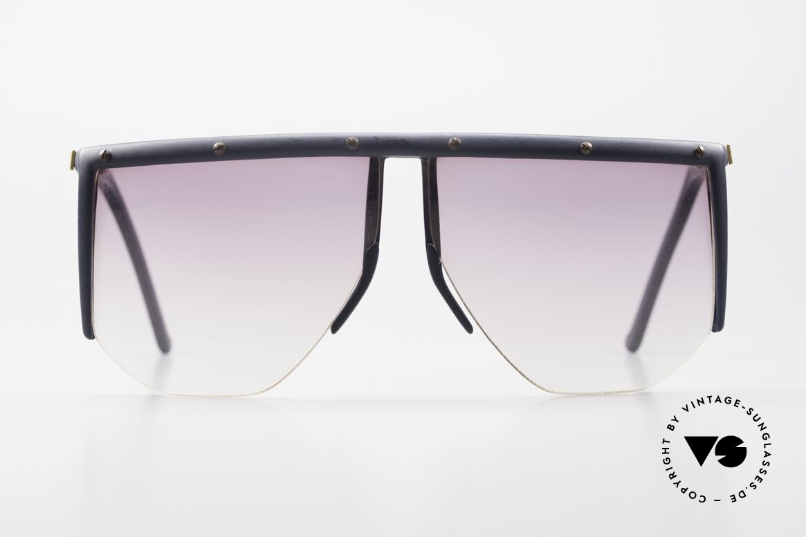 Claudio La Viola Trend 32 Vintage Men's Sunglasses, 1980s vintage glasses by architect Claudio La Viola, Made for Men and Women