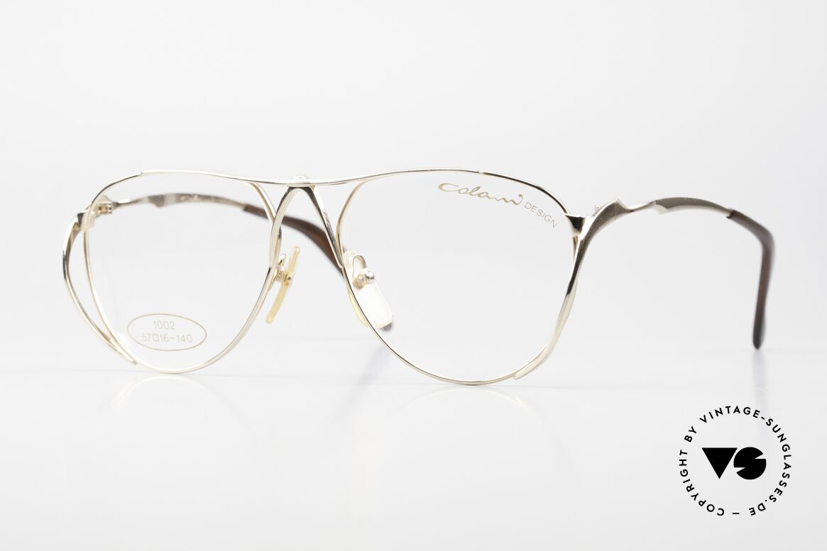 Colani 1002 Rare Designer Specs 80's, very flashy Luigi Colani eyeglasses from the 80's, Made for Women