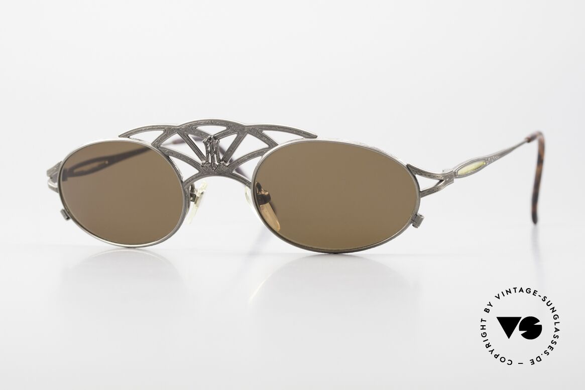 Matsuda 2844 Small 90's Designer Shades, 1990s vintage sunglasses: Matsuda model 2844 unisex, Made for Men and Women