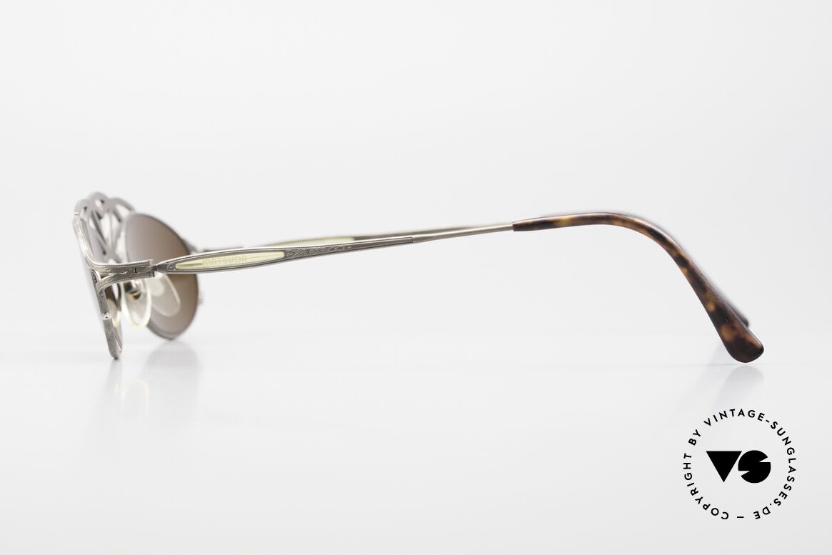 Matsuda 2844 Small 90's Designer Shades, outstanding frame design (combination of oval & art), Made for Men and Women