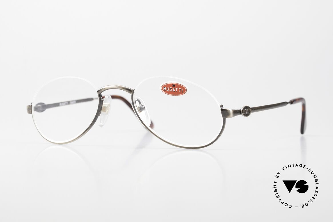Bugatti 06423 Original 90's Vintage Frame, high-class 90's vintage luxury eyeglasses by Bugatti, Made for Men and Women