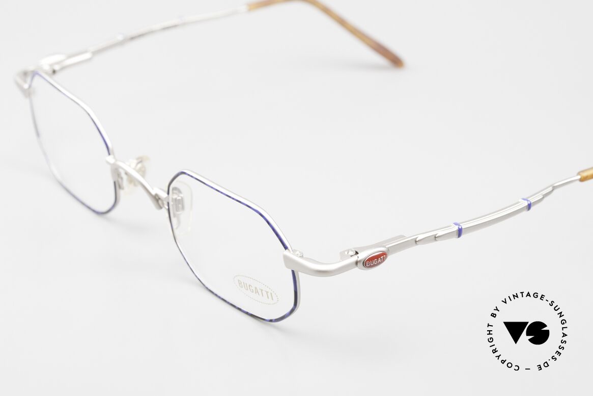 Bugatti 29938 Square Luxury Eyeglasses, unworn (like all our rare vintage Bugatti eyeglasses), Made for Men