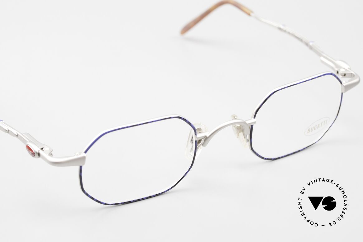 Bugatti 29938 Square Luxury Eyeglasses, NO RETRO, but a precious old ORIGINAL from 1995!, Made for Men
