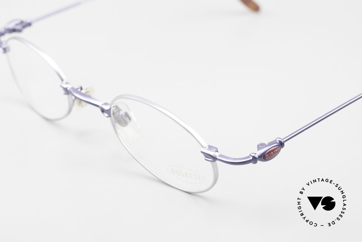 Bugatti 10764 Vintage 90s Eyeglasses Men, unworn rarity of the late 90's (incl. Bugatti hard case), Made for Men