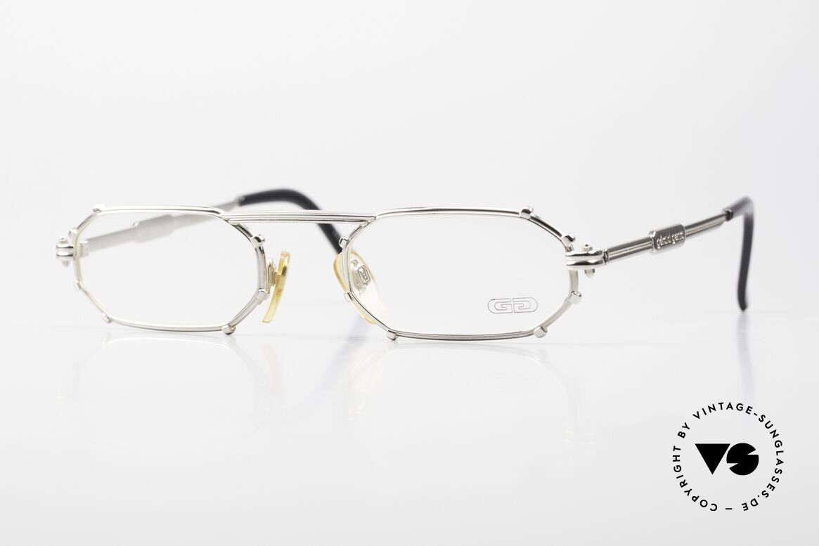 Gerald Genta Gold & Gold 02 Vintage Eyewear Octagonal, GÉRALD GENTA = famous for extraordinary watches!, Made for Men and Women