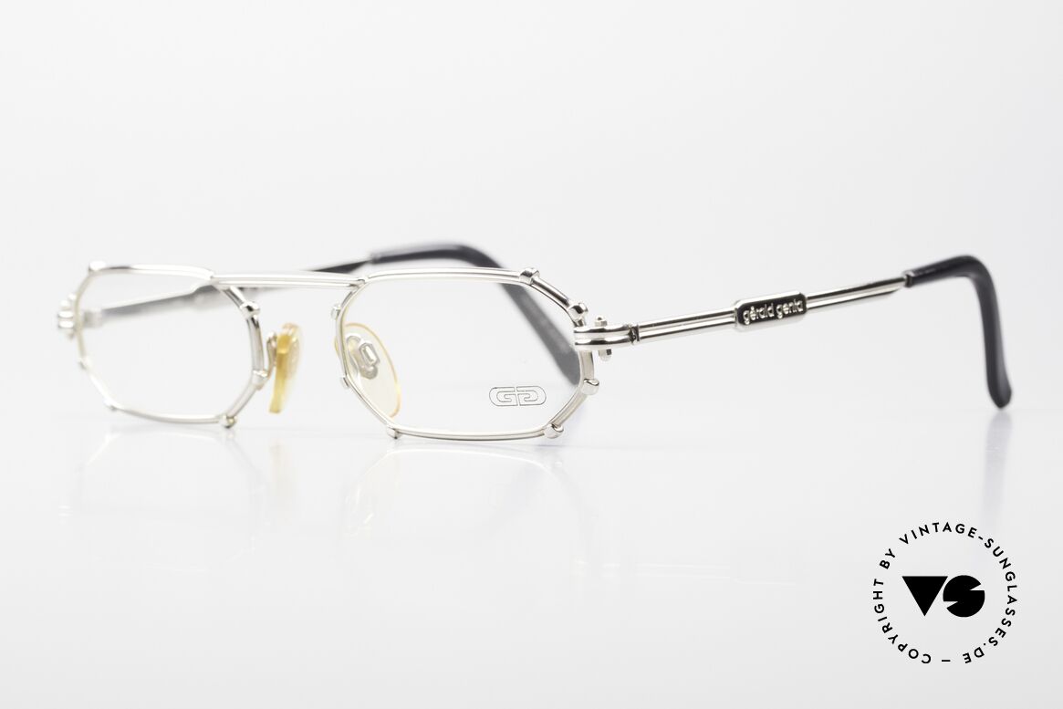 Gerald Genta Gold & Gold 02 Vintage Eyewear Octagonal, Genta also designed LUXURY accessories (like glasses), Made for Men and Women