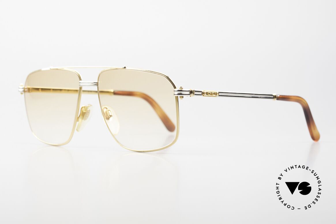 Gerald Genta New Classic 21 High-End Metal Frame 24ct, Genta also designed LUXURY accessories (like glasses), Made for Men