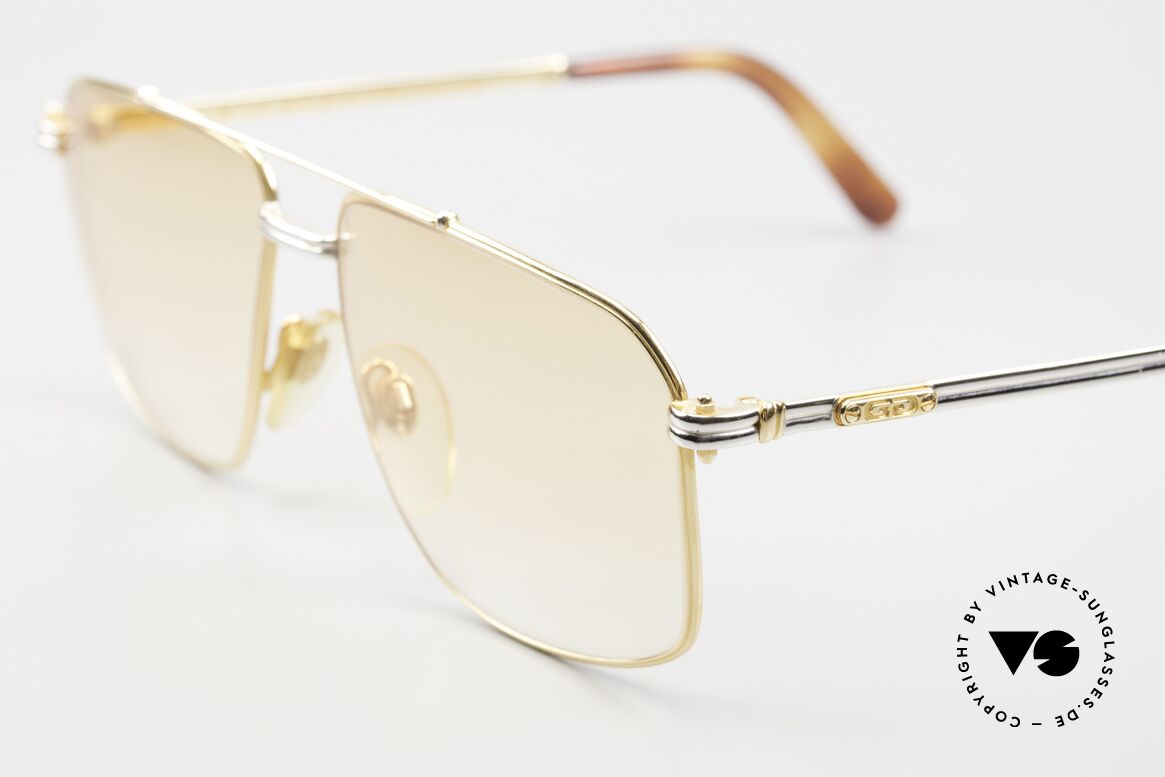 Gerald Genta New Classic 21 High-End Metal Frame 24ct, in high-end quality (gold plated frame); made in Italy, Made for Men