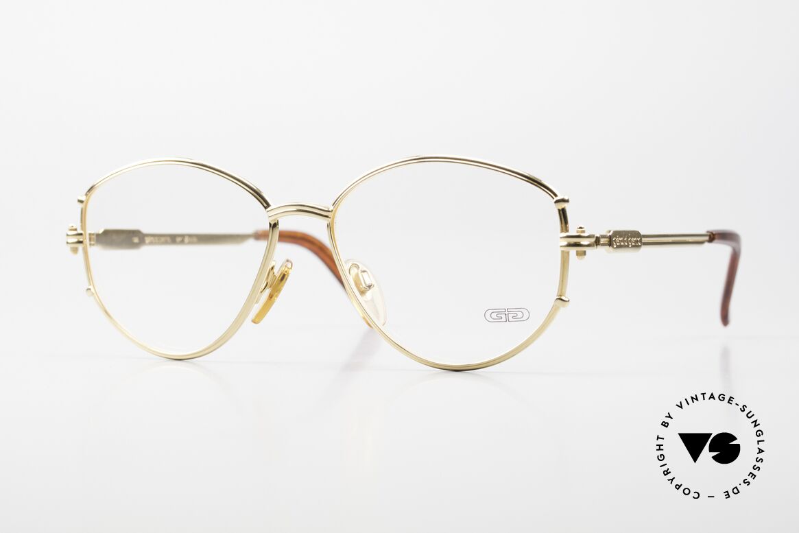 Gerald Genta New Classic 07 Extraordinary Ladies Glasses, costly 1990's luxury women's glasses by Gérald Genta, Made for Women
