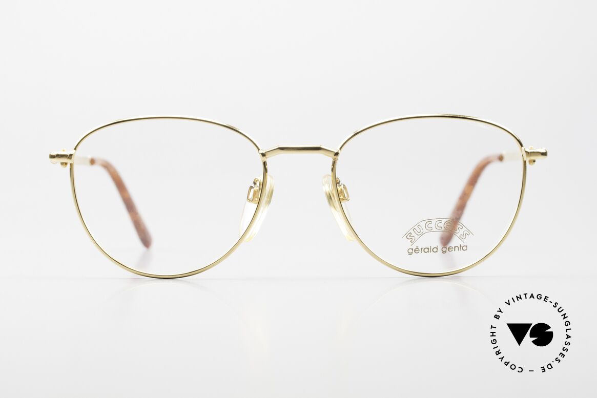 Gerald Genta Success 02 Gold Plated Vintage Eyewear, he created the „Grande Sonnerie“ (price: app. $1 Mio.), Made for Men and Women