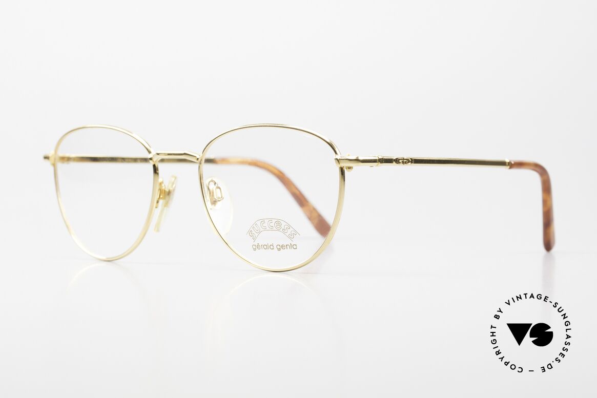 Gerald Genta Success 02 Gold Plated Vintage Eyewear, Genta also designed LUXURY accessories (like glasses), Made for Men and Women