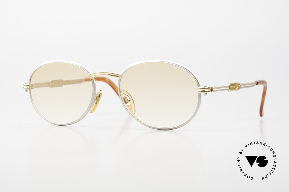 Gerald Genta New Classic 02 Oval Vintage Shades 90's, precious oval 90's luxury sunglasses by Gérald Genta, Made for Men and Women
