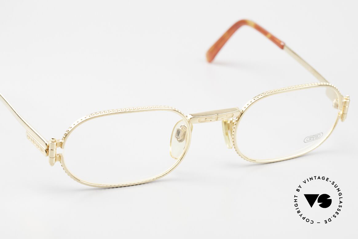 Gerald Genta Gefica 04 24kt Frame Ladies & Gents, in high-end quality (gold plated frame); made in Japan, Made for Men and Women