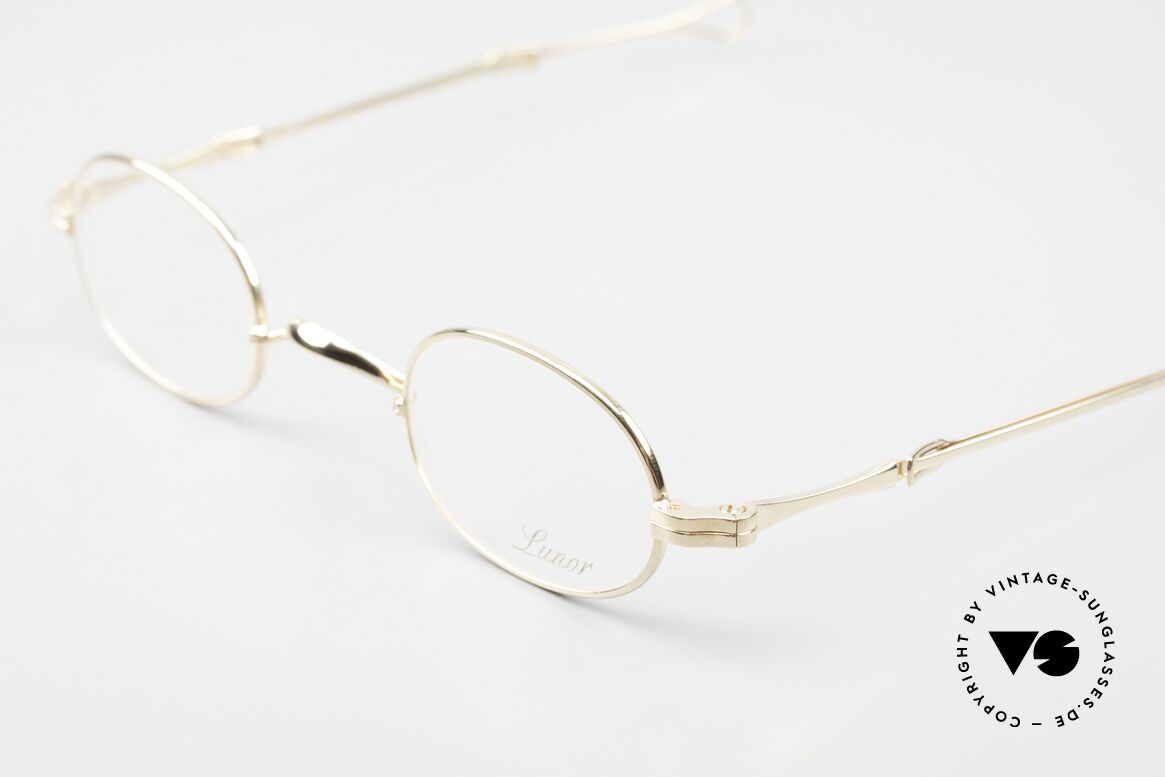 Lunor I 08 Telescopic Sliding Telescopic Temples, an approx. 20 years old UNWORN pair for lovers of quality, Made for Men and Women