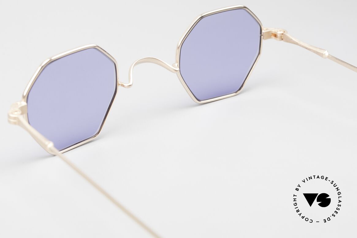 Lunor II 11 Rare Luxury Frame 90'S, sun lenses (100% UV protection) can be replaced optionally, Made for Men and Women