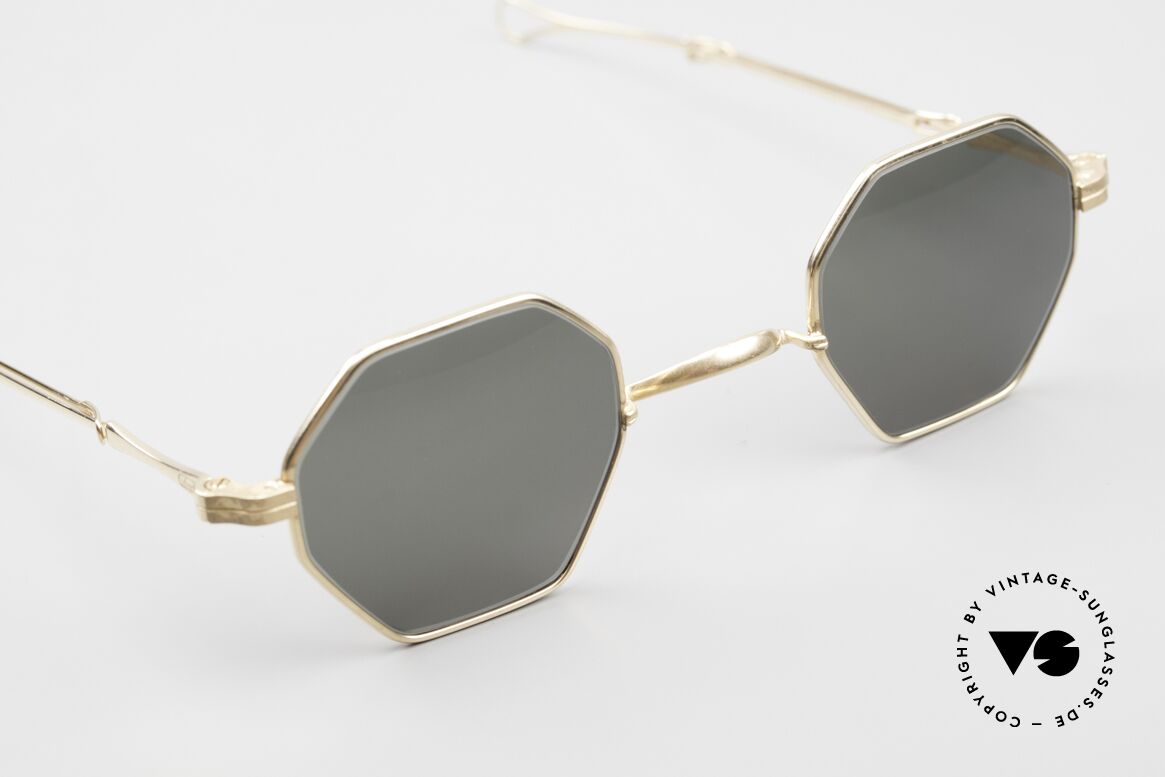 Lunor I 11 Telescopic Gold Plated Luxury Frame, unworn rarity (for all lovers of quality) from app. 1999, Made for Men and Women