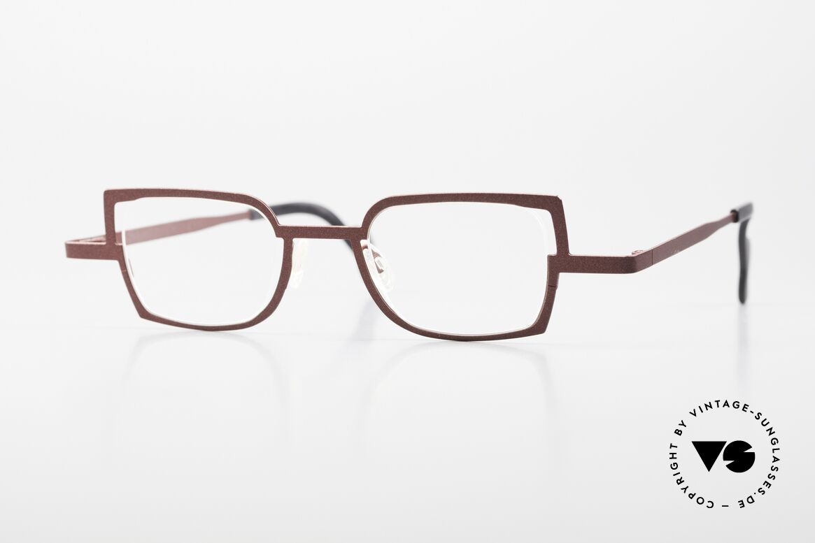 Theo Belgium Transform Women's Metal Eyeglasses, Theo Belgium women's eyeglasses; 'Shuffle' series, Made for Women