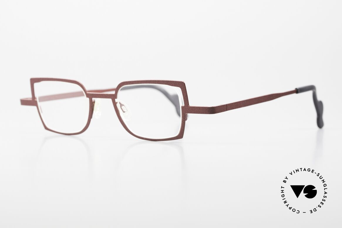 Theo Belgium Transform Women's Metal Eyeglasses, a great designer piece and truly an EYE-CATCHER, Made for Women