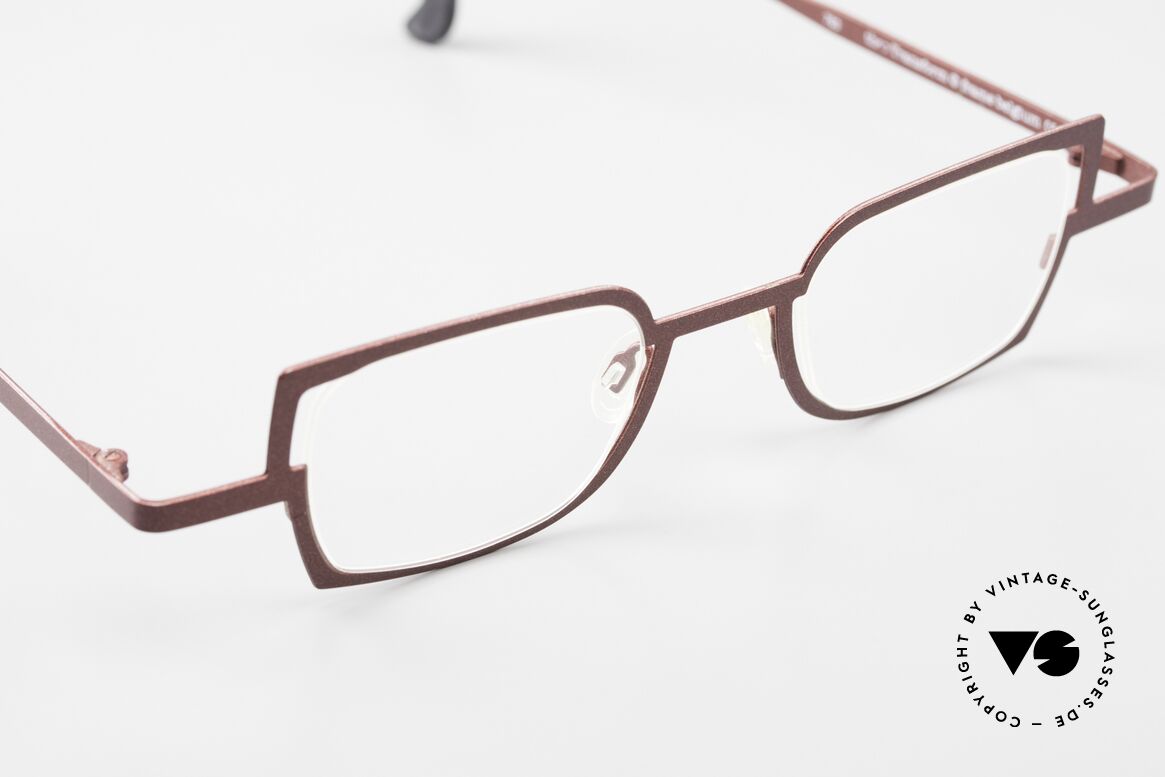 Theo Belgium Transform Women's Metal Eyeglasses, unworn (like all our rare vintage eyewear by THEO), Made for Women