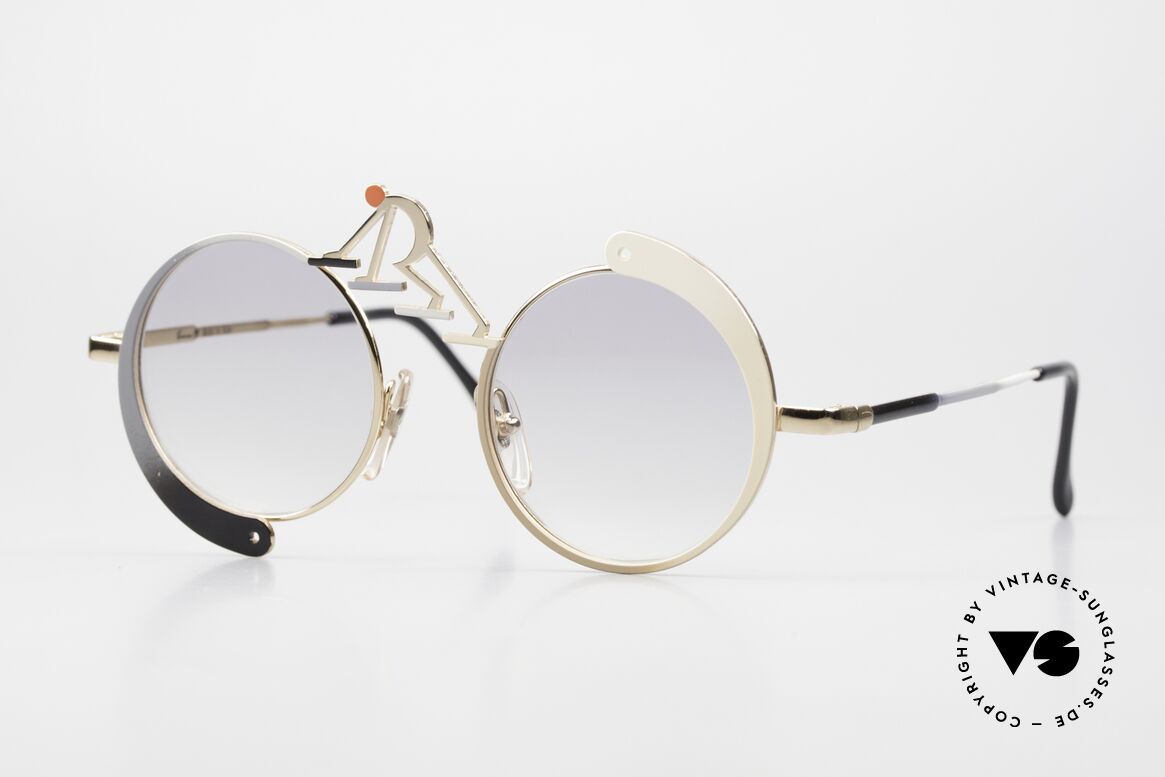 Casanova SC5 Yin And Yang Sunglasses, Casanova art sunglasses with yin and yang symbol, Made for Men and Women