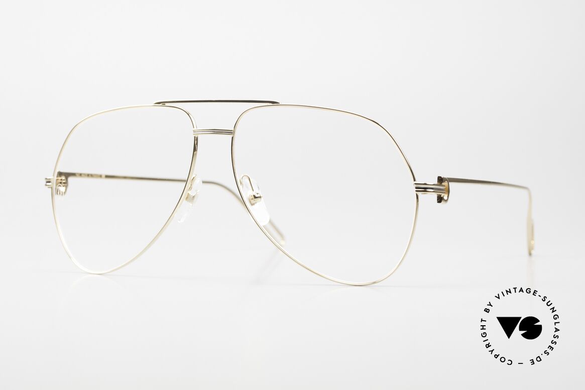 Cartier Première De Cartier Men's Frame Pilot Gold, men's aviator eyeglass-frame by Cartier, Paris, Made for Men