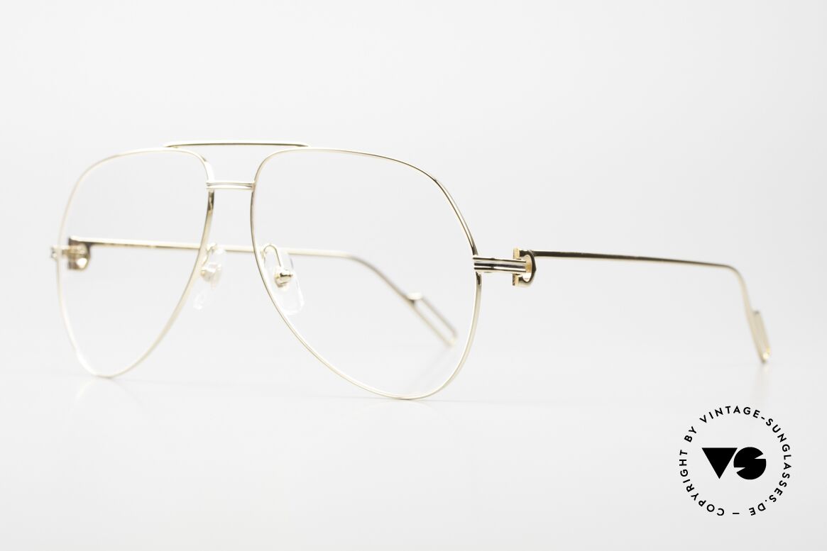 Cartier Première De Cartier Men's Frame Pilot Gold, based on the Cartier Vendome model from 1983, Made for Men
