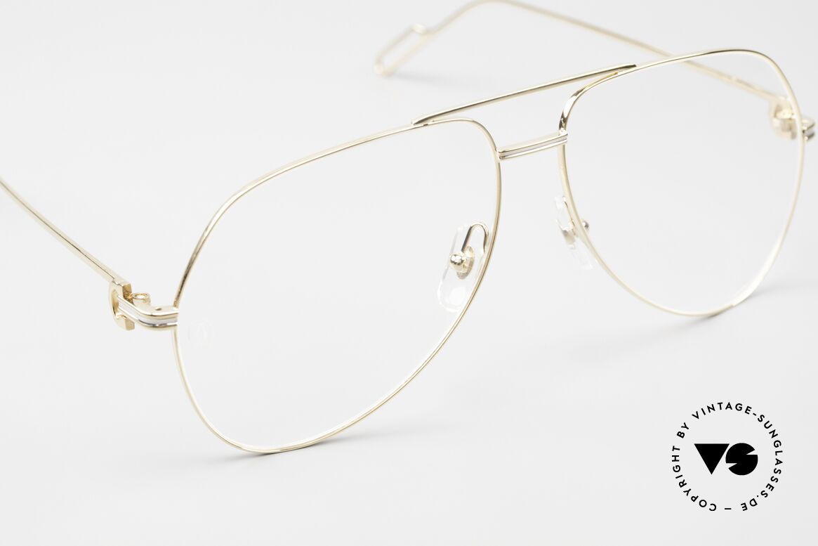 Cartier Première De Cartier Men's Frame Pilot Gold, made in France quality; size 60-14, 140 temple, Made for Men