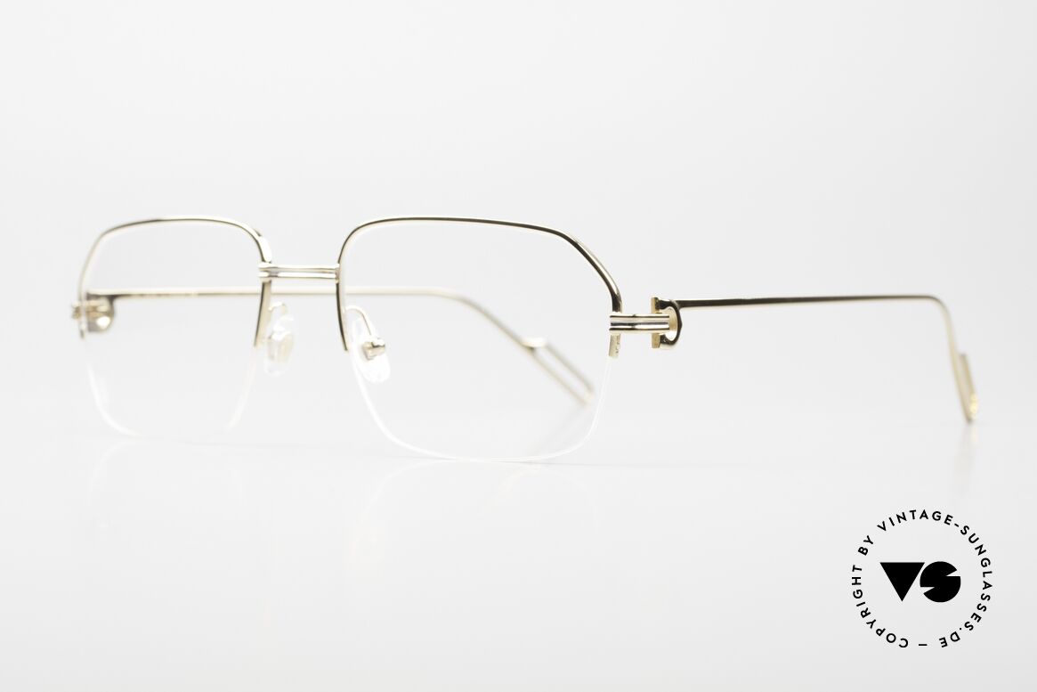Cartier Première De Cartier Men's Frame Half Rim, based on the Cartier ORSAY model from 1993, Made for Men