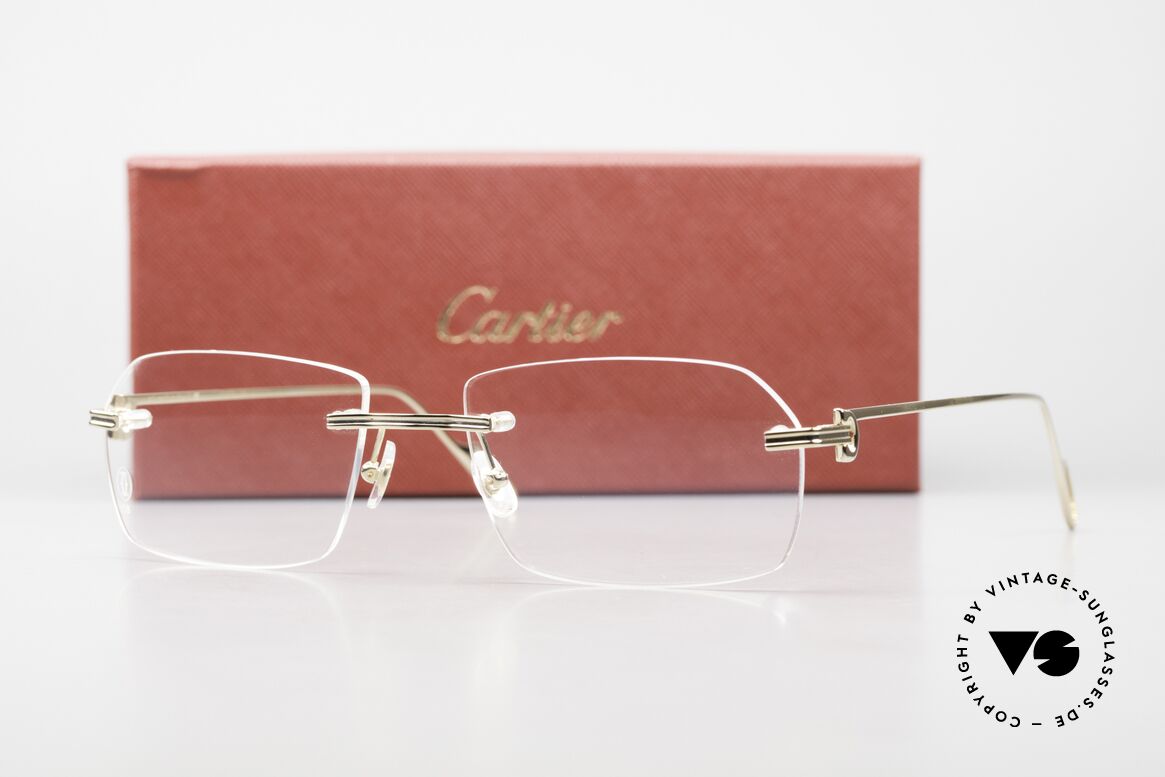 Cartier Première De Cartier Rimless Luxury Specs, Size: large, Made for Men