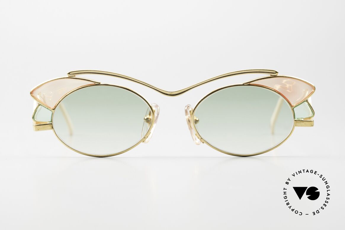 Casanova LC1 24kt Gold Plated Murano Glass, fantastic combination of color, shape & functionality, Made for Women
