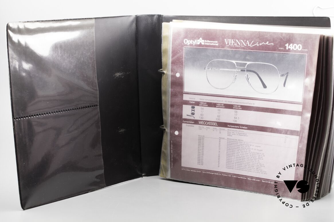 Optyl Catalog Viennaline Old 80's Original Catalogue, Optyl produced the following brands: Dior, Carrera,, Made for Men and Women