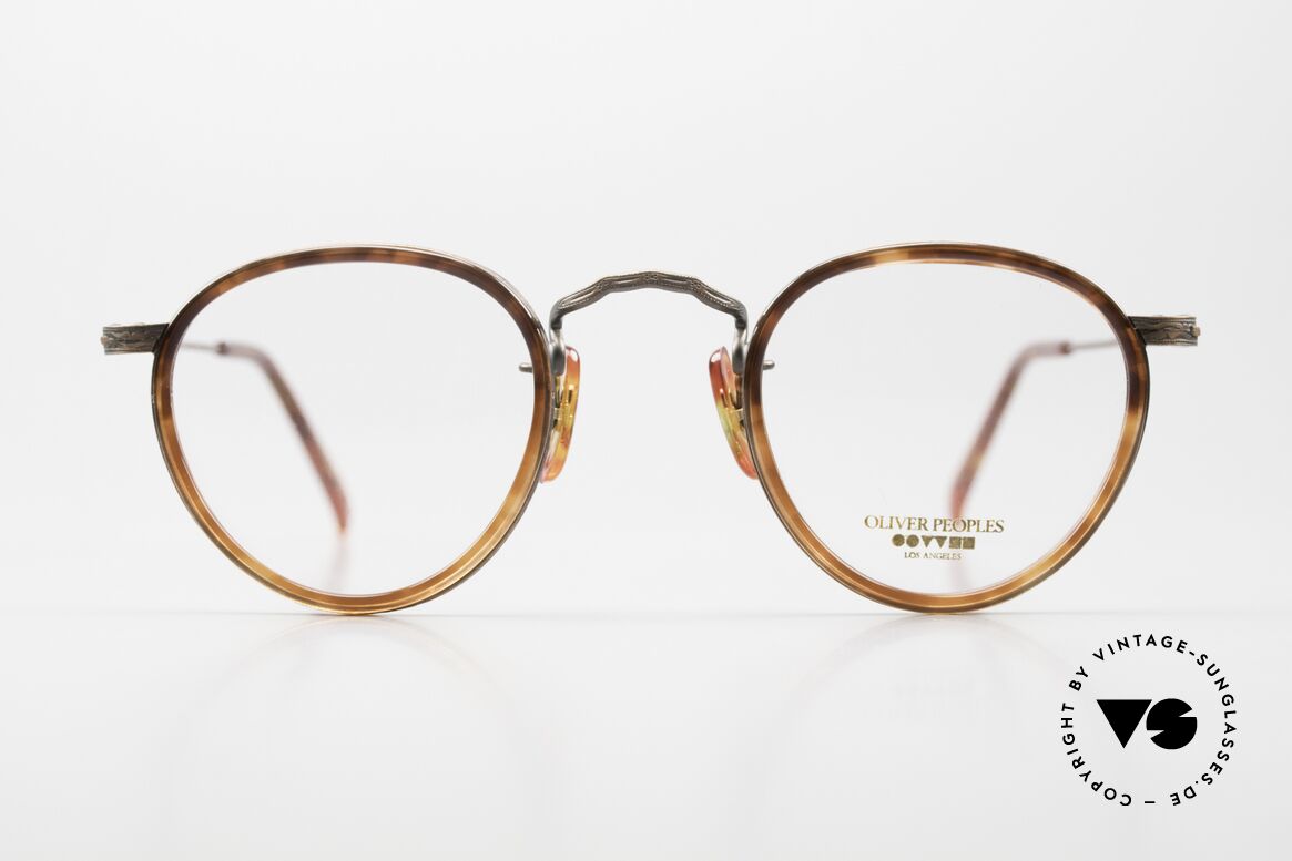 Oliver Peoples MP2 Small Round Designer Specs, very rare vintage Oliver Peoples eyeglasses from 1991, Made for Men and Women