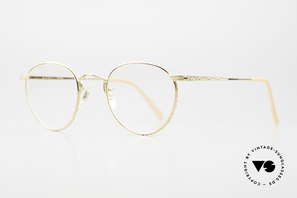 Oliver Peoples OP47 True Vintage Gold-Plated, eyewear design inspired by the 20's Art Deco period, Made for Men and Women