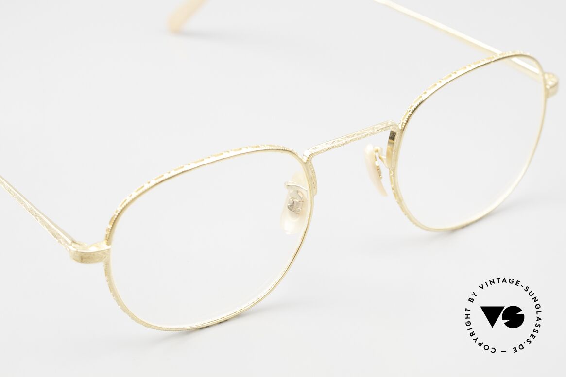 Oliver Peoples OP48 Old Vintage Gold-Plated, unworn rarity (like all our vintage O. Peoples glasses), Made for Men and Women