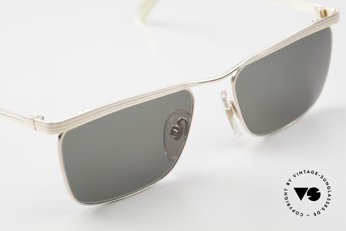 Rodenstock Carlton 12k Gold Filled 60's Frame, professional refurbished with new sun lenses (100% UV), Made for Men
