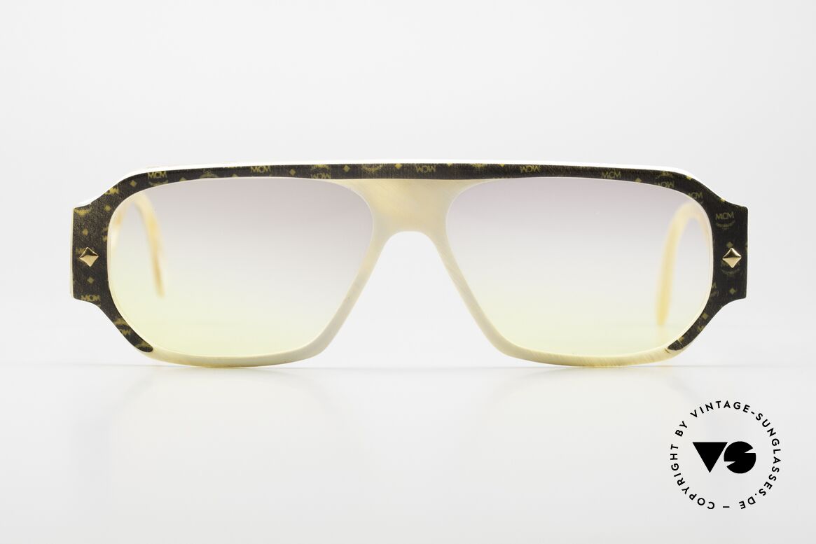 MCM München A2 Buffalo Horn Frame Vintage, real BUFFALO HORN frame with MCM appliqué, Made for Men and Women