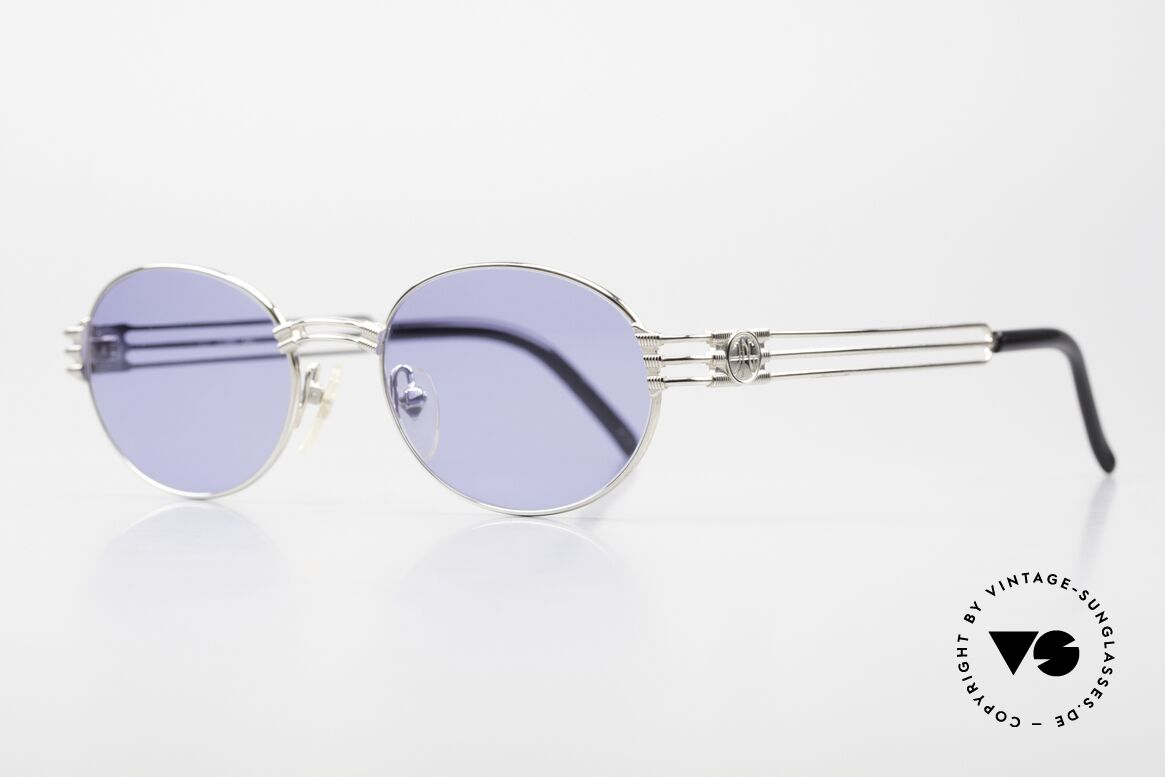 Jean Paul Gaultier 57-5107 Oval Vintage Sunglasses, 1. class fitting properties and convincing comfort, Made for Men and Women